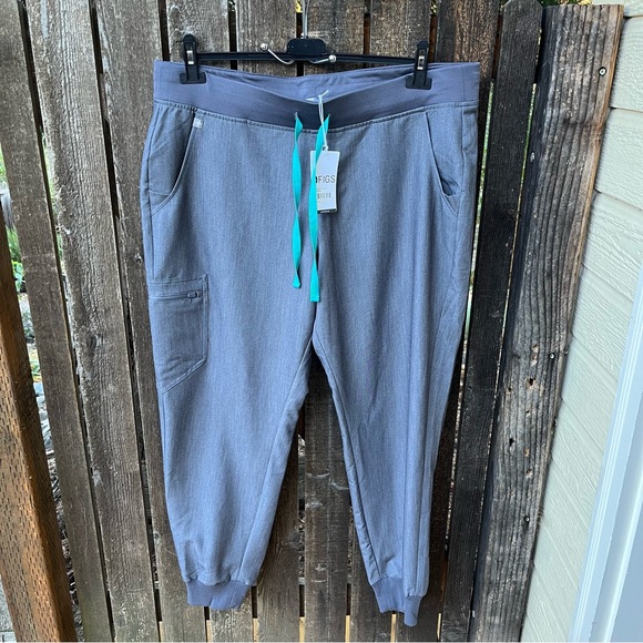 Figs Wm’s Zamora 2.0 Jogger Scrub Pants NWT In Graphite Sz XL - Picture 12 of 16